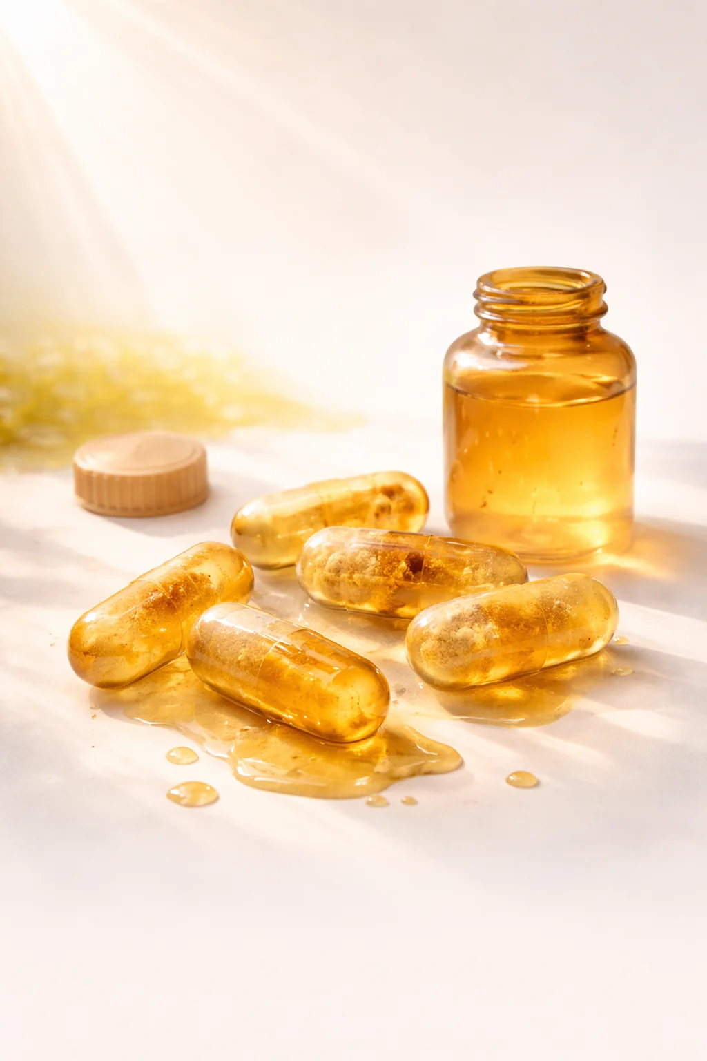 Cápsulas de omega 3